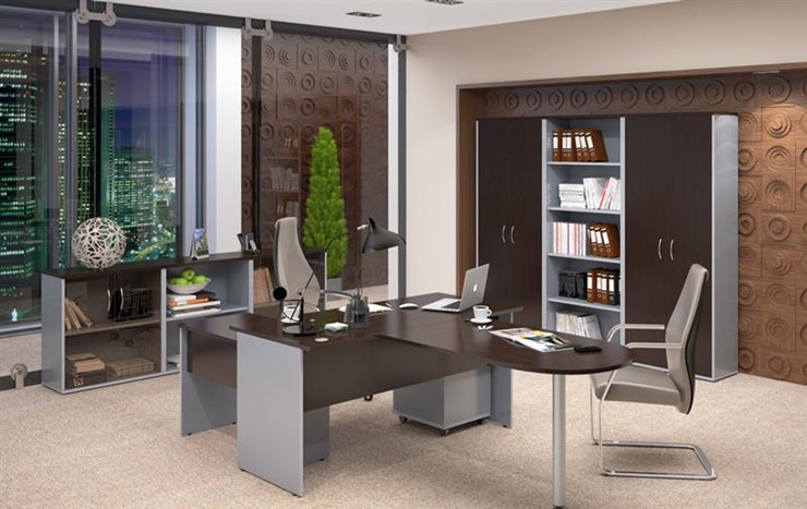 Комплект офисной мебели IMAGO четыре рабочих места, стол для переговоров в Петропавловске-Камчатском - изображение 3